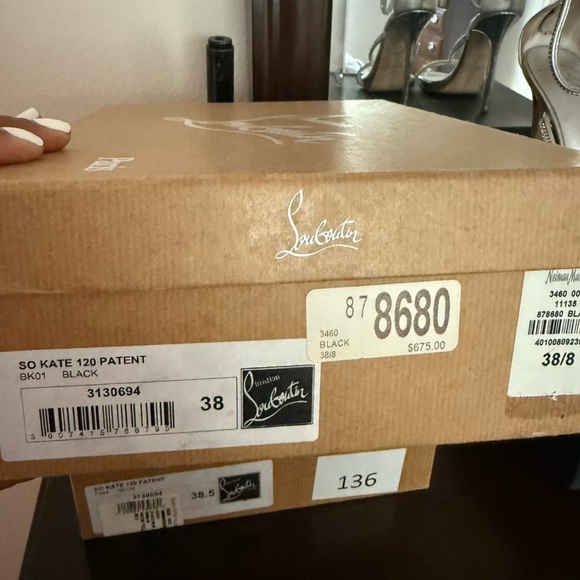 Christian Louboutin So Kate 120 Patent Heels - Picture 1 of 4